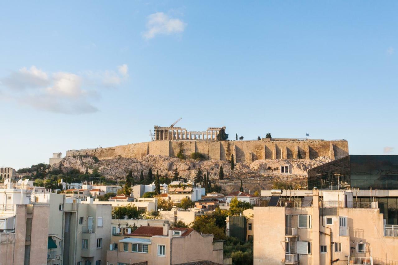 Classy And Stylish Private Apartment At Acropolis Museum Metro Station Athen Eksteriør billede